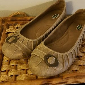 Metallic Bronze Dr. Scholl's size 9.5